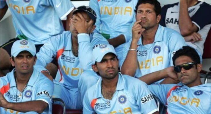 India team in 2007 world cup